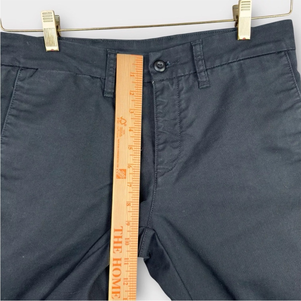 CARHARTT WIP SID Pant Mens 30x32 BLACK Straight Slim Fit Chino Pants Work Wear - Picture 11 of 14